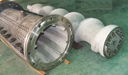 螺旋给料机耐磨涂层